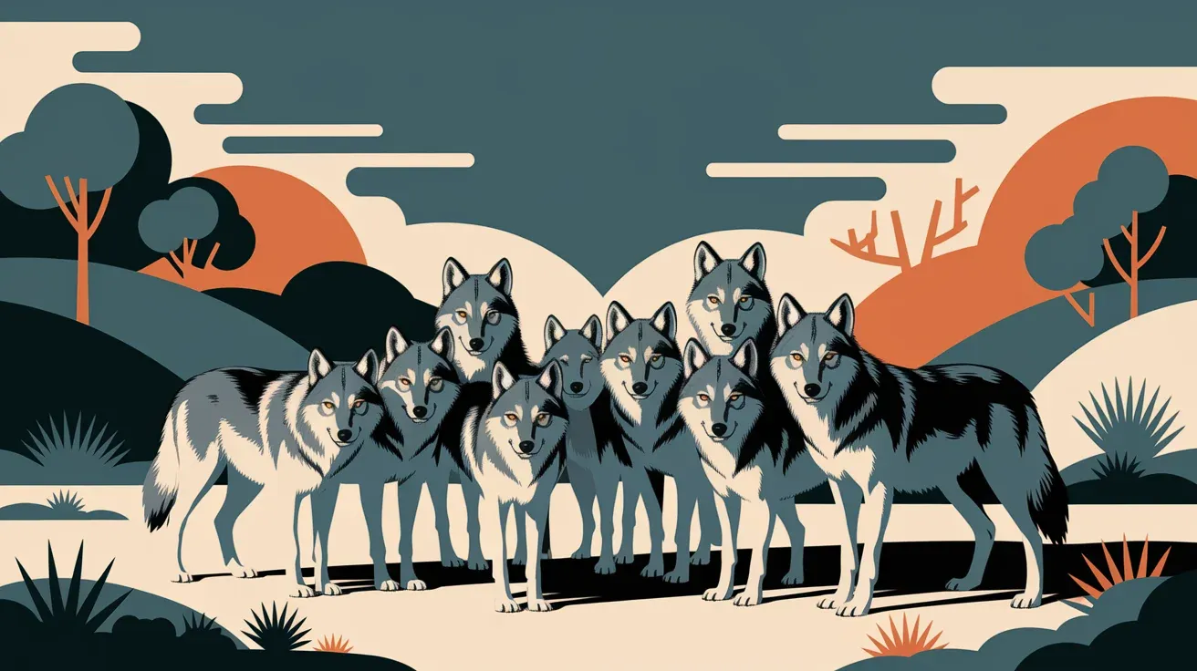 9 Mexican gray wolves arrive at Albuquerque BioPark Zoo’s new recovery facility